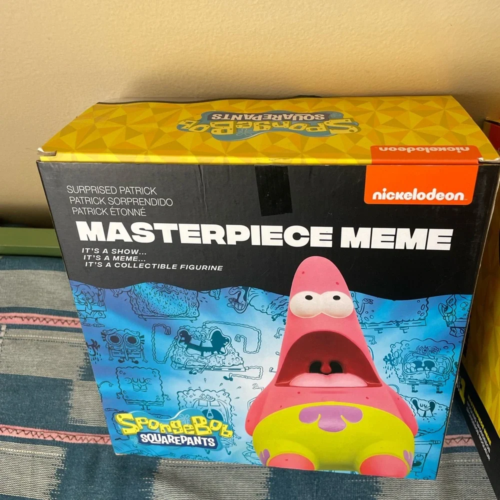 SpongeBob SquarePants Masterpiece Meme series 1 -  Surprised Patrick Vinyl Figur
